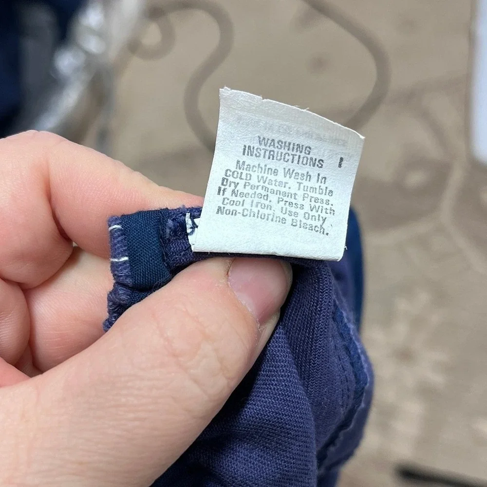 Vintage 1990's Toddlers Navy Plaid 
